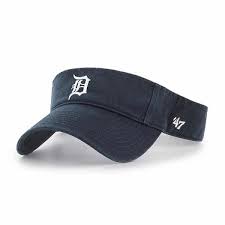 Detroit Tigers 47 Brand Navy Adjustable Visor Detroit Game Gear Detroit Game Detroit Tigers 47 Brand