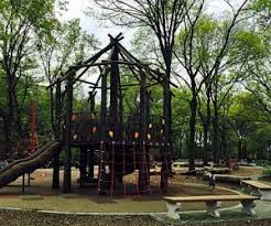 Book a hotel near fort washington park. Fort Washington Park Playground Sprinklers A Rope Pyramid Zip Lining In Washington Heights Mommypoppins Things To Do In New York City With Kids