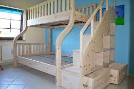 Sie werden erklettert und erobert. Holz Sigi Kinderzimmer