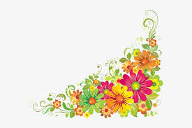 Succulent frame, border on white background. Mexican Floral Design Png Colourful Floral Corner Borders Transparent Png 576x465 Free Download On Nicepng