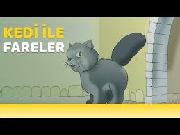 Kedi Ile Fareler Cocuk Masali La Fontaine Masallari Youtube