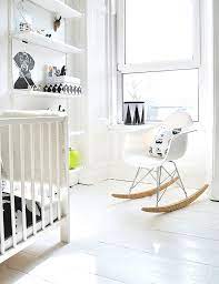 eames rocking chair and that shelving unit from ikea is clean and simple cool kids rooms eames rocking chair kid room decor