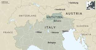 Search and share any place, ruler for distance measuring, find your location, weather forecast, regions and cities lists with capitals and administrative centers are marked. Austria And Italy Clash Over South Tyrol Citizenship Proposal Financial Times