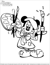 Funny free mickey coloring page to print and color. Pin On Coloring