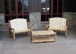 Unless you have been living under a rock for the last two years, you would be no stranger to the geometric décor fun coffee tables look equally good indoors and outside. Aspen Log Outdoor Coffee Table Rustic Log Furniture Of Utah