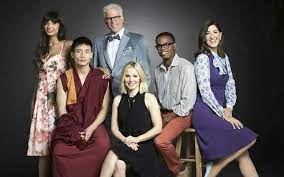 Nbc S The Good Place All About Good Janet Bad Janet And Baby Janet Mediavillage The Good Place Cast The Good Place Manny Jacinto
