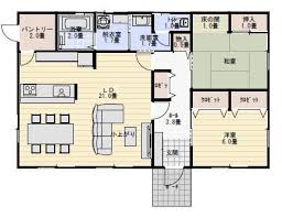 ２６坪 間取り 平屋 フロアプラン 間取り 平屋 間取り 20坪