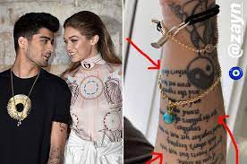 Zayn malik is a member of british boyband one direction this is probably zayn malik's very first tattoo, a yin yang symbol means and represents the ancient chinese 3. Zayn Malik S Daughter Name Tattoo