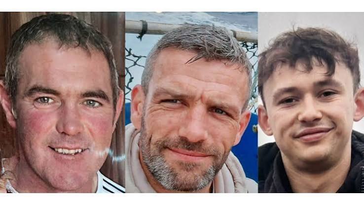 Body of missing fisherman identified as hunt continue for crewmates and boat | UK News | Sky News