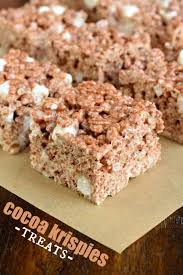 Add cereal, and toss well to combine. Thick And Chewy Chocolate Krispie Treats Recipe