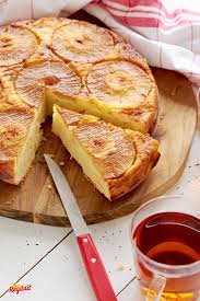 Gateau Renverse A L Ananas Regilait Recette Gateau Renverse Ananas Gateau Renverse Recette