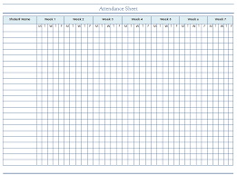 Employee Attendance Sheet Tracker Top Form Templates