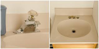 how to paint a sink
