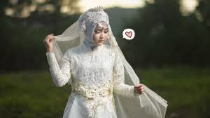 Alhamdulilah, selamat atas pernikahan kalian. 7 Inspirasi Gaun Pengantin Muslimah Bagus Dan Stylish Orami