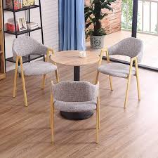 4pcs Dining Table Set 1 Table And 3 Chairs Home Restaurant Breakfast Wooden Kitchen Dining Room Upholstered Seating Wooden Kitchen Dining Table Setting