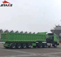3 Axle 4 Axles 35 / 40 /45 Cubic Meters Tipper Dumper Trailers 50tons  60tons Dump Semi Trailer for Sale