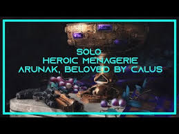 Check spelling or type a new query. Solo Heroic Menagerie Arunak Beloved By Calus Guide Destinythegame