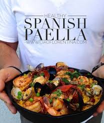 Spanish Seafood Paella Recipe Healthy Ciaoflorentina Recipe Paella Recipe Seafood Paella Recipe Seafood Paella