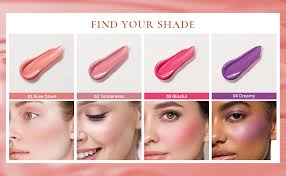 LACOMCHIR Dewy Cheek Tint Fard à Joues Liquide Blush Creme Maquillage  Hydratant Apesanteur Longue Durée Respirant Sans Cruauté et Végétalien 10ml  03 : Amazon.fr: Beauté et Parfum