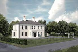 Pin By Jane On Red House Designs Exterior Facade House House Designs Ireland