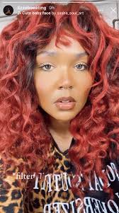 Unfollow red hair baby doll to stop getting updates on your ebay feed. Lizzo Now Has Curly Red Hair And She Looks So Damn Good Popsugar Beauty