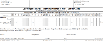 Wir nutzen derzeit die systeme von standard, wollen aber jetzt. Leistungsnachweise Fur Profis Curasoft