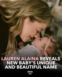 Lauren Alaina and her husband, Cam Arnold, welcomed their first child  earlier this week. On Friday, the singer shared details of her daughter's  arrival, including her name. >>  https://go.countryrebel.com/LaurenAlaina-Baby