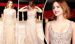 Maybe you would like to learn more about one of these? Emma Watson Flashes Major Cleavage In Embellished Gown At Beauty And The Beast Premiere Celebrity News Showbiz Tv Express Co Uk