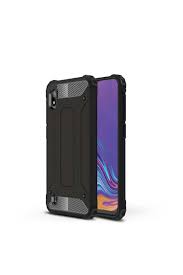 Fiberaksesuar Samsung Galaxy A10 Kilif Crash Tank Zirh Cift Katmanli Ultra Koruma Kapak Siyah Trendyol