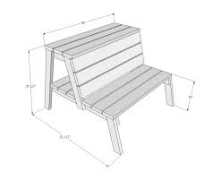 Boost up your summer fun with a fire pit and a bench seat around to be built up easily in your garden, patio, and backyard spaces, and enjoy the outdoor fun to. Firepit Benches With Table And Storage Ana White
