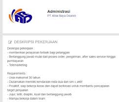 Bisa dibilang bahwa posisi ini memang banyak dibutuhkan oleh perusahaan baik kecil, menengah ataupun perusahaan besar. Tugas Administrasi Penjualan Dan Deskripsinya Update Informasi Menarik