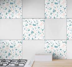 However, terrazzo excels as a flooring material, providing any room in which it is applied with a vibrant and marvelous texture. Terrazzo Tile Pattern Tile Sticker Tenstickers