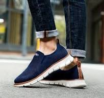 Men's Knitted Breathable Skate Shoes, Fashionable Non-Slip ...