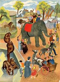 Clifford Webb Zoo Art Zoo Drawing Children S Book Illustration