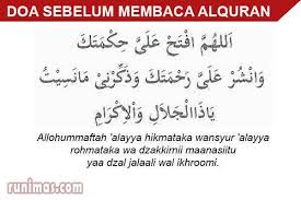 Namun, tidak sedikit orang yang masih belum bisa membaca alquran. Doa Sebelum Dan Sesudah Membaca Alquran Latin Sesuai Sunnah Runimas