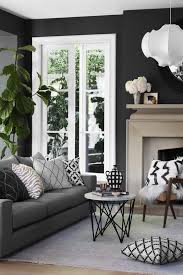 Dark Walls Need Lots Of White And Natural Light From Rebeccajuddloves Com Dark Walls Living Room Dark Grey Living Room Dark Living Rooms