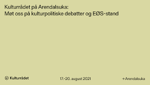 Check spelling or type a new query. Kulturradet Pa Arendalsuka 2021 Kalenderhendelse Kulturradet No