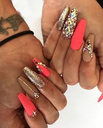 Pin On Nails Almond Stiletto And Oval Shape