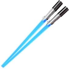 Rey Star Wars Light Up Lightsaber Chopsticks