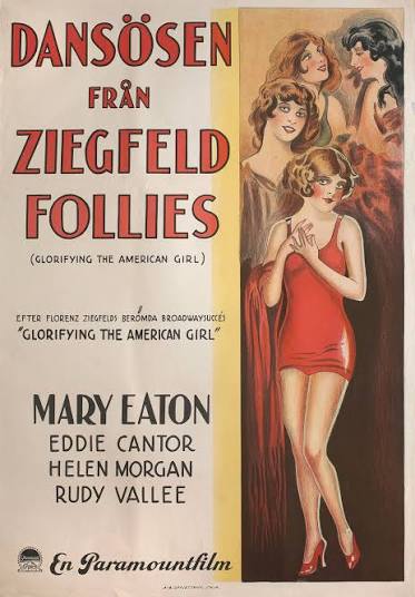 Glorifying the American Girl Original 1930 Swedish B1 Movie Poster -  Posteritati Movie Poster Gallery