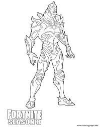 print ruin detailed skin from fortnite season 8 coloring pages sleeping beauty for boys coloriage hibou noir