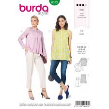 Votre robe pas chère vous attend en ligne dans une de nos collections ! Patron Blouse Trapeze Femme Burda N 6323