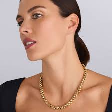 Caviar Gold 18K Gold Caviar Necklace