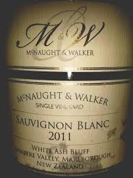 Mcnaught And Walker 2011 New Zealand Ice Cream Talenti Ice Cream Sauvignon Blanc