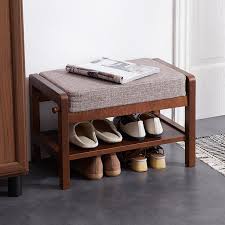 Nordic Entrance Hall Shoe Bench Shoe Rack Stool One Shoe Bench Can Sit At Home Small Soft Bag Solid Wood Shoe Cabinets Aliexpress A grey cushion attached on the top. nordic entrance hall shoe bench shoe rack stool one shoe bench can sit at home small soft bag solid wood