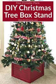 Diy Christmas Tree Box Stand And Ornament Storage Christmas Tree Box Stand Christmas Tree Box Diy Christmas Tree