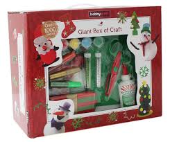 Download Giant Box Of Christmas Craft 1000 Pieces 5 Hobbycraft PSD Mockup Templates