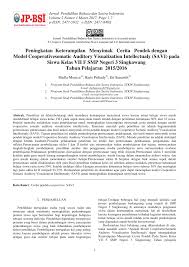 Berkaitan dengan kemampuan seseorang dalam menyerap informasi dan. Pdf Peningkatan Keterampilan Menyimak Cerita Pendek Dengan Model Cooperativesomatic Auditory Visualization Intellectualy Savi Pada Siswa Kelas Vii F Smp Negeri 3 Singkawang Tahun Pelajaran 2015 2016