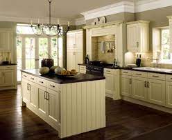 Black and cream kitchen cabinets. 2019 Cream Cabinets With Black Granite Kitchen Decorating Ideas Themes Check More At Http Www Traditional Kitchen Design Home Kitchens White Wood Kitchens