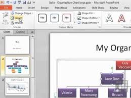 powerpoint 2010 tutorial how to alter chart styles and boxes